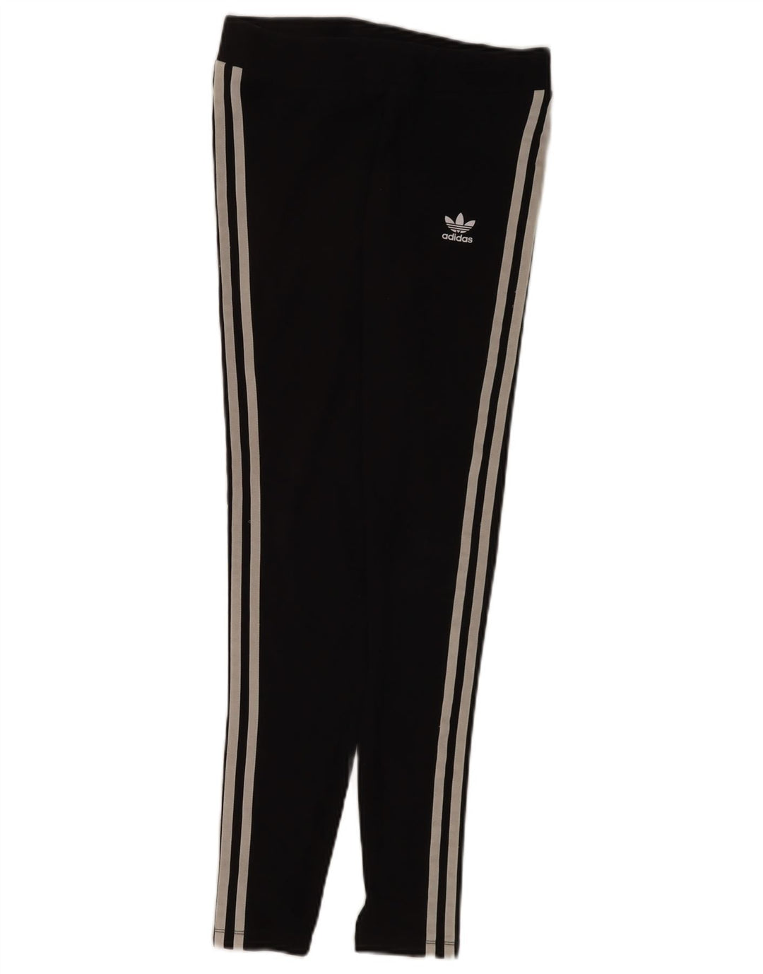 Leggings pentru femei Adidas UK 10 mic bumbac negru