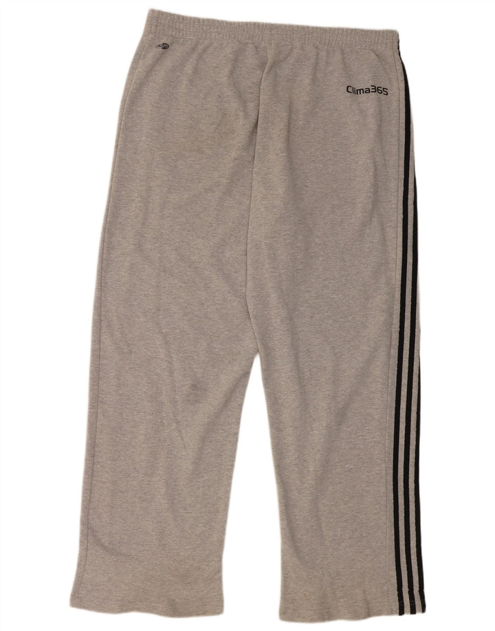 Pantaloni de trening Adidas pentru bărbați 2XL bumbac gri