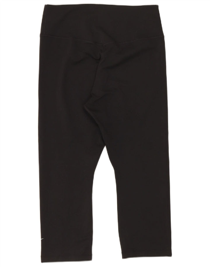 Leggings Capri Nike pentru femei, mediu negru