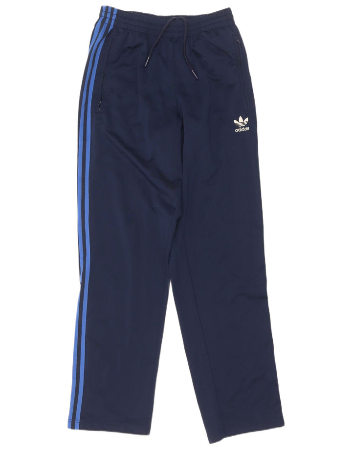 Pantaloni de trening Adidas pentru bărbați, poliester, albastru mic