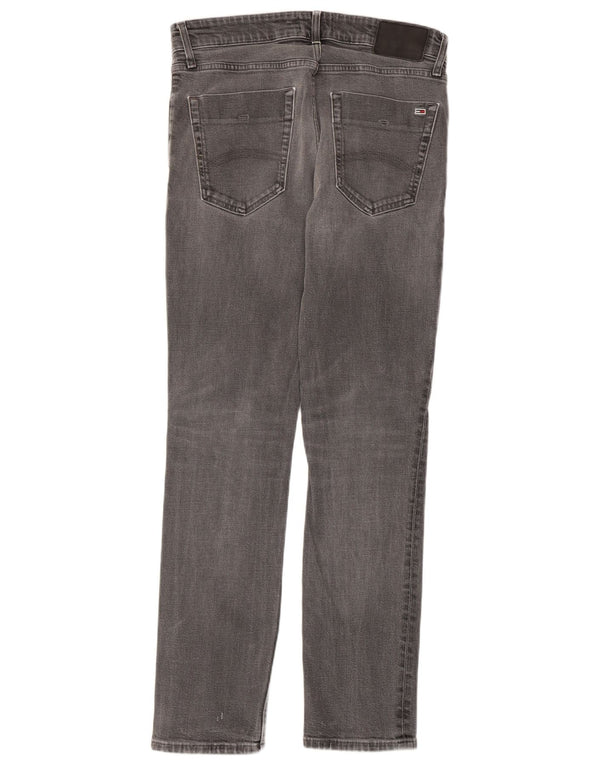 Blugi pentru bărbați TOMMY HILFIGER Scanton Slim W32 L30 bumbac gri