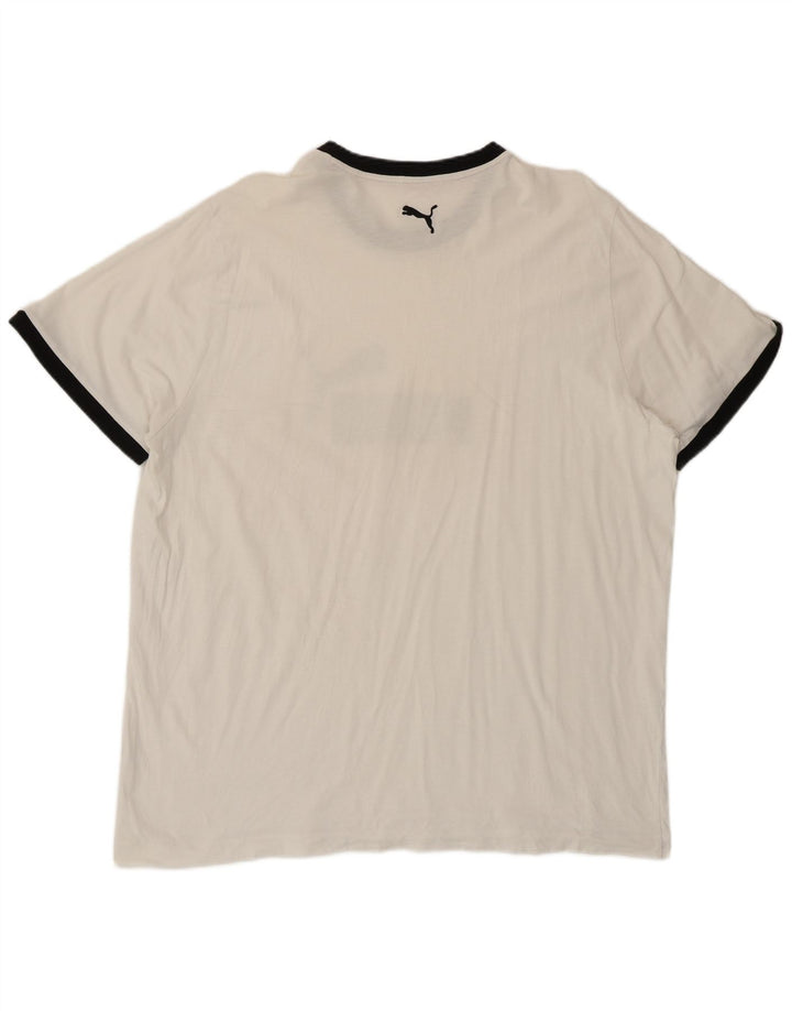 Tricou grafic Puma pentru bărbați Top 2XL alb