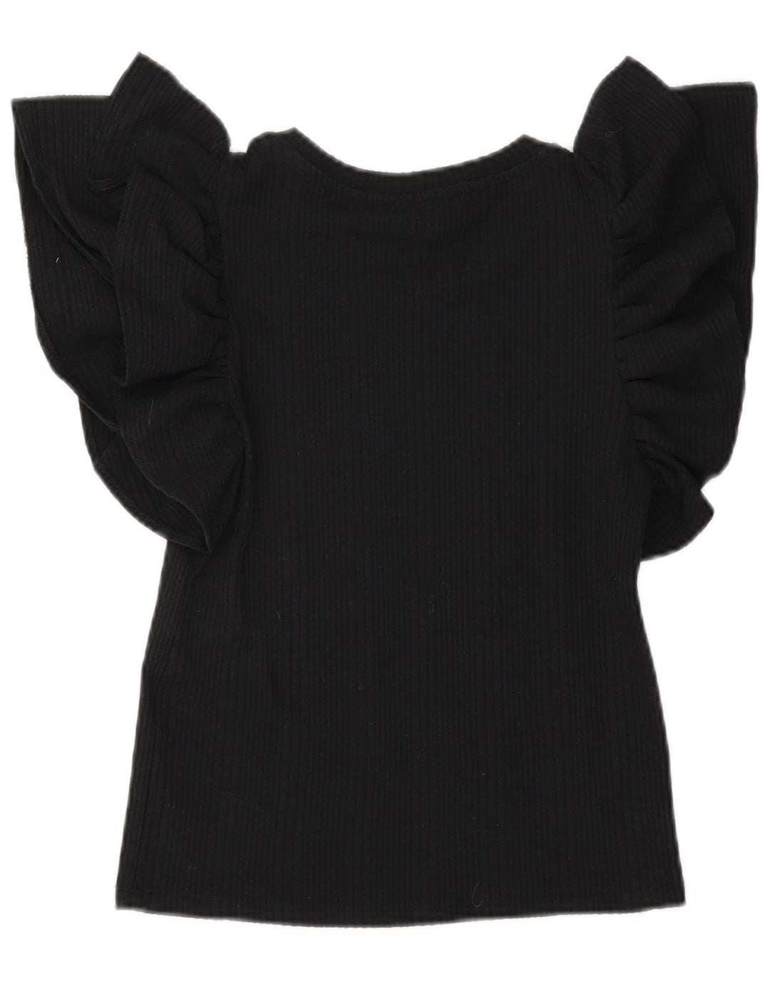 Bluză Crop Top Femei Zara UK 10 Mic Negru