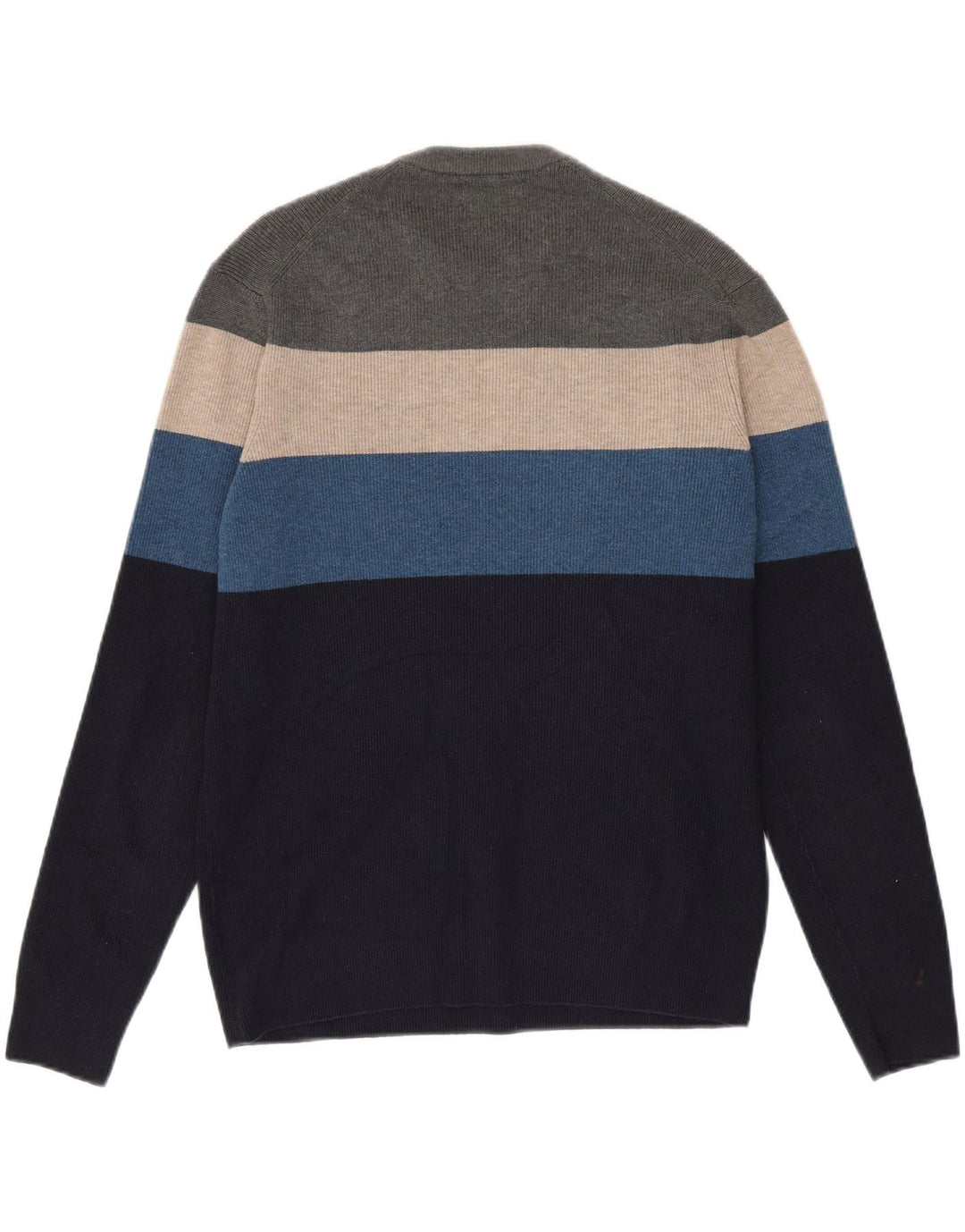 Pulover pentru bărbați Marks & Spencer, cu gât crew, cu dungi mari, multicolore