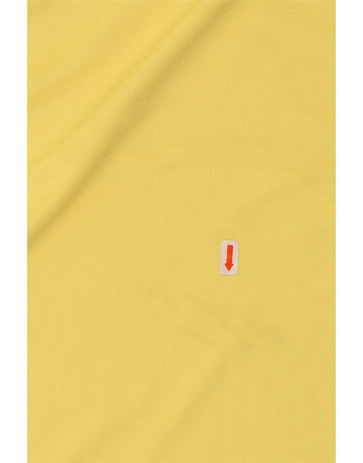 Tricou polo IZOD pentru bărbați, XL, poliester galben