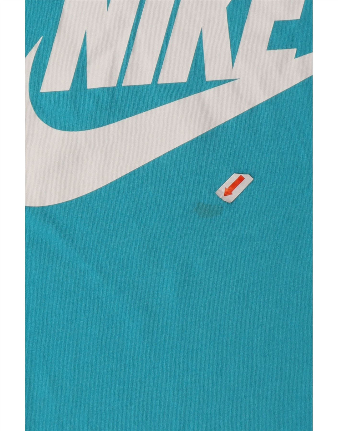 NIKE Mens Graphic T-Shirt Top Small Blue Cotton Vintage Nike and Second-Hand Nike from Messina Hembry 