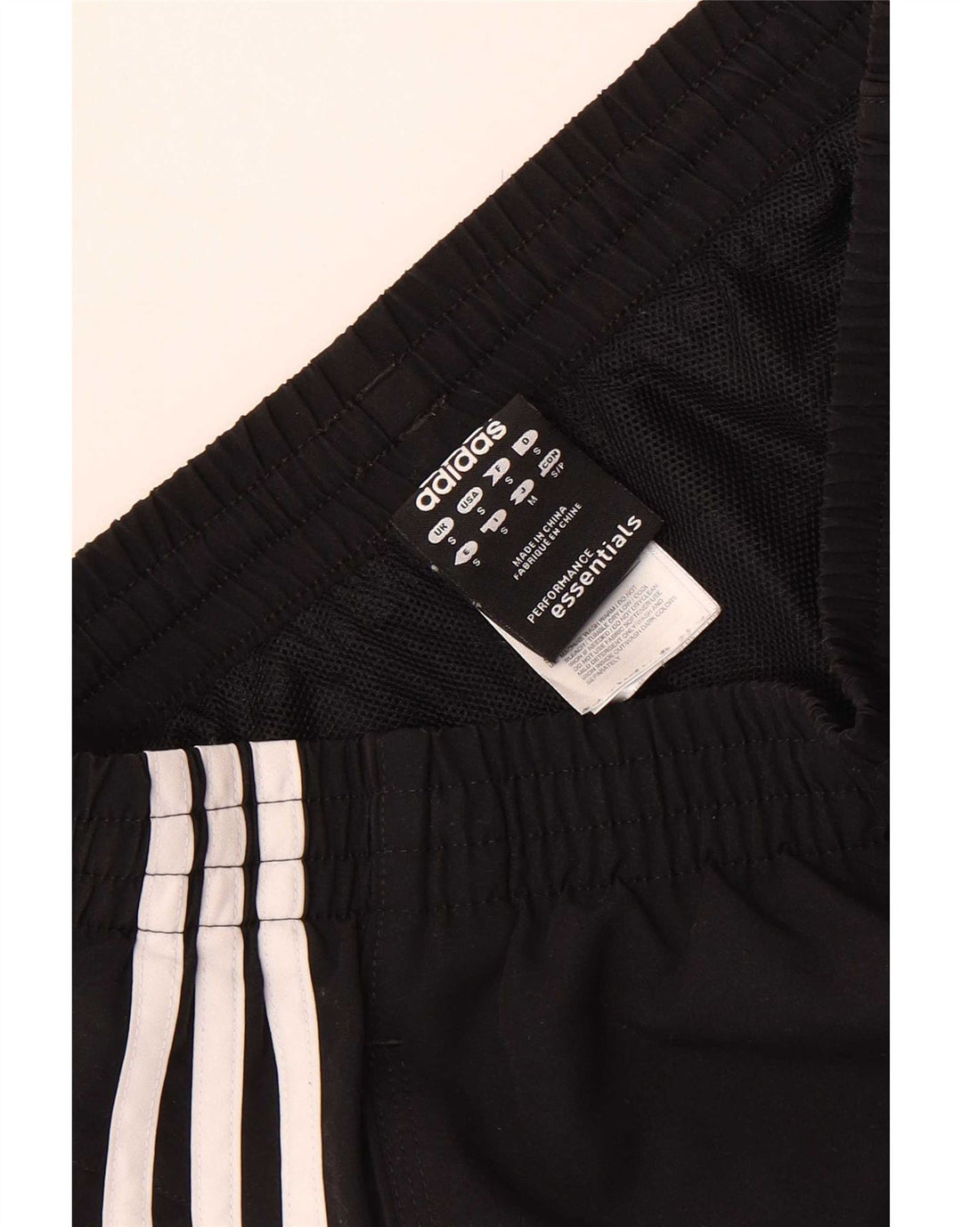 Pantaloni scurți Adidas Climalite Sport pentru bărbați, poliester negru mic