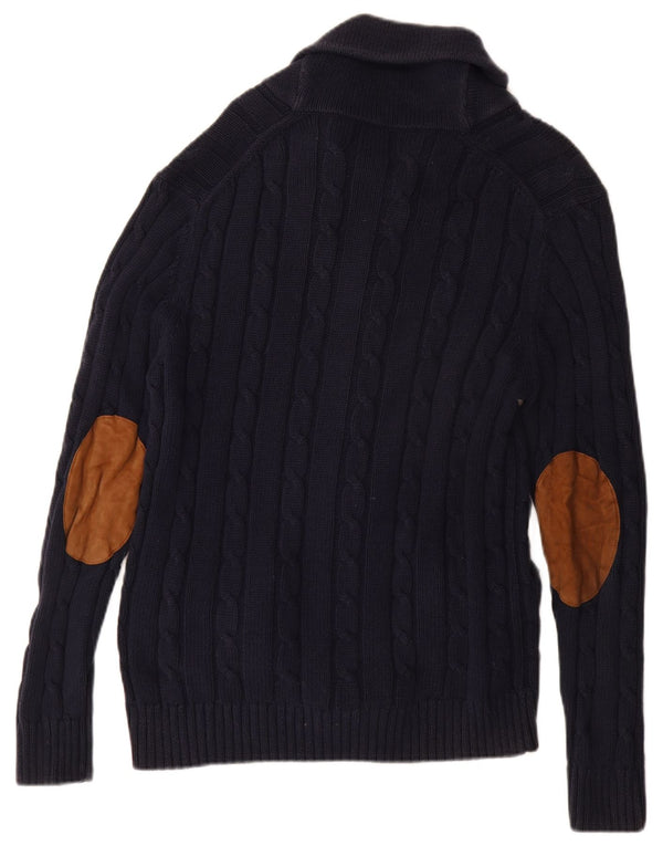 Pulover cardigan pentru bărbați Gant, mare, bleumarin, bumbac