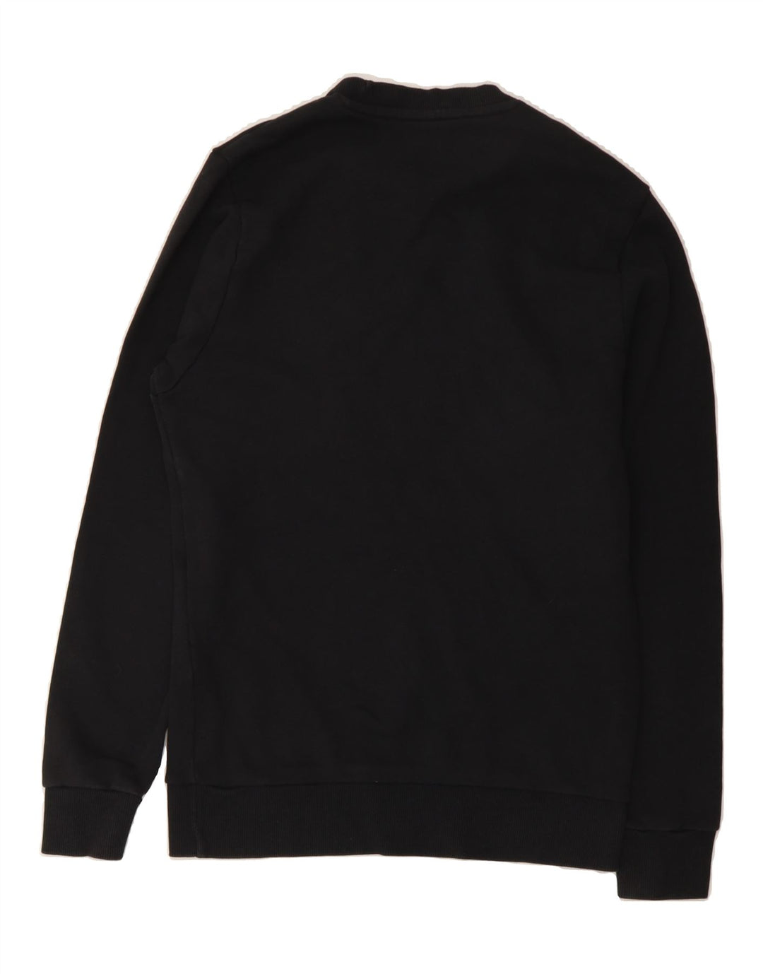 REEBOK Mens Sweatshirt Jumper Small Black Cotton Vintage Reebok and Second-Hand Reebok from Messina Hembry 
