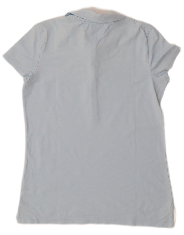 Tricou polo Tommy Hilfiger pentru femei UK 10 Small Blue