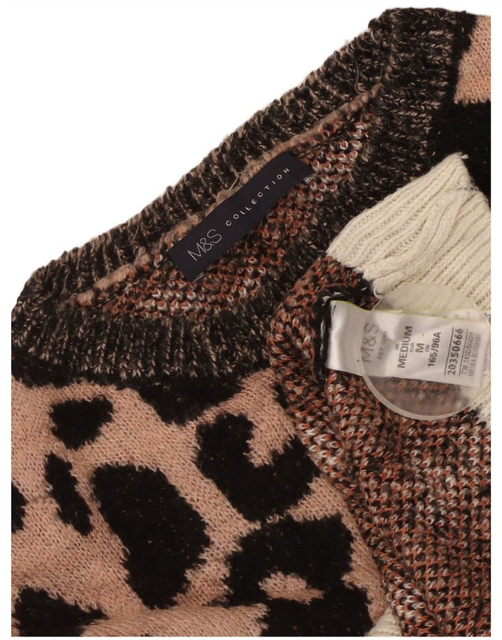 Pulover pentru femei Marks & Spencer cu decolteu cu barca UK 14 Medium Multicolor