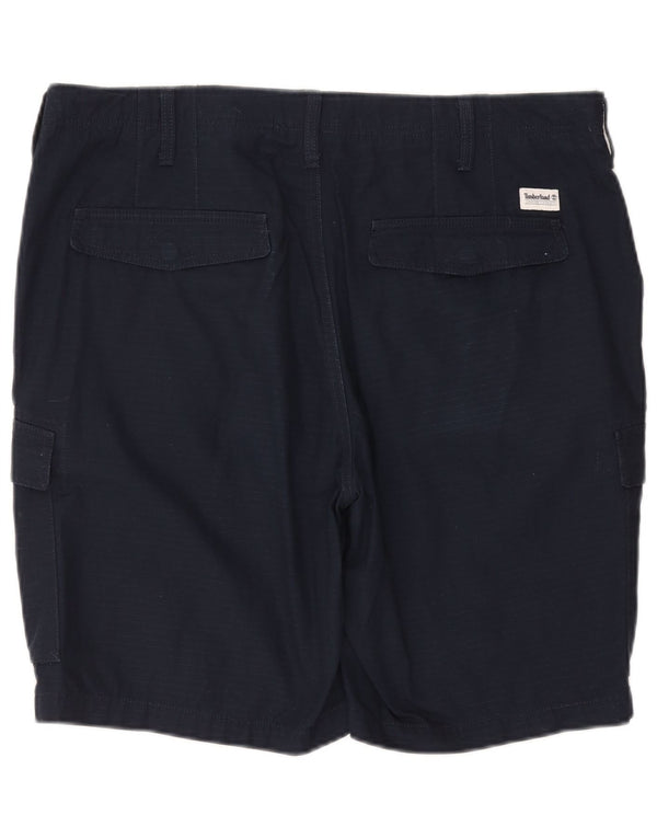 Pantaloni scurți cargo TIMBERLAND pentru bărbați W38 XL, bumbac bleumarin