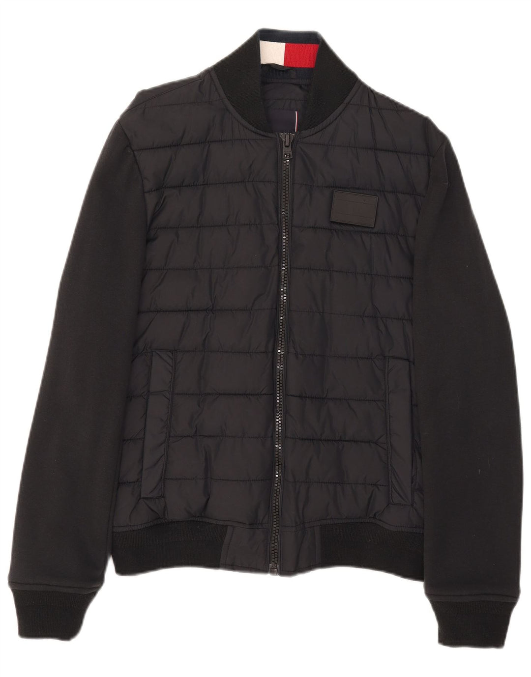 Jachetă Bomber căptușită pentru bărbați Tommy Hilfiger UK 36 Small Black