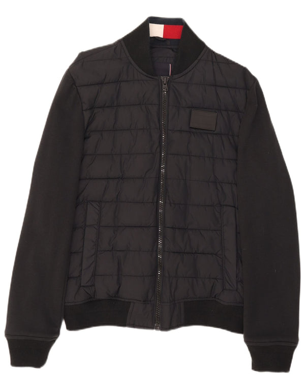 Jachetă Bomber căptușită pentru bărbați Tommy Hilfiger UK 36 Small Black