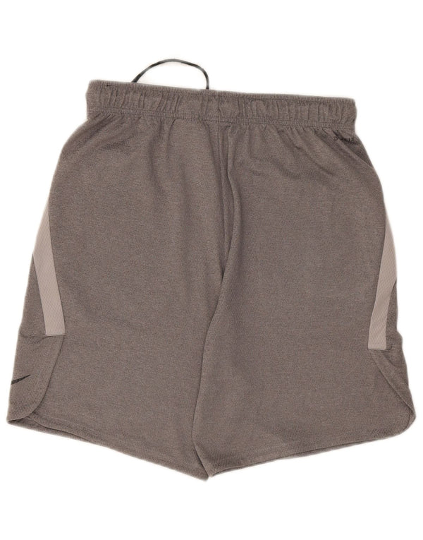 Pantaloni scurți sport Nike Dri Fit pentru bărbați, gri mediu, poliester