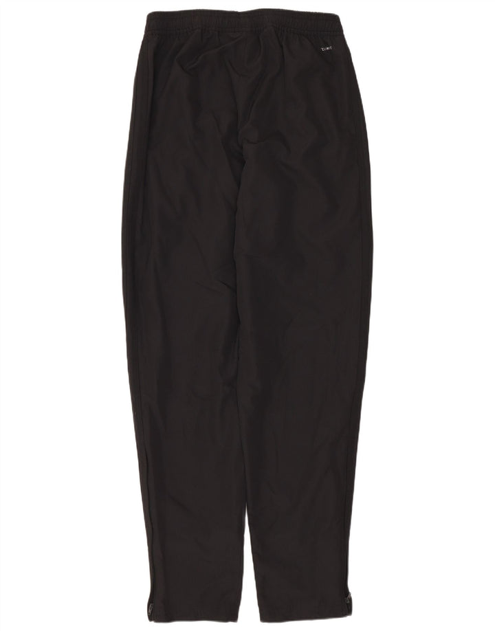 Pantaloni de trening Adidas Climalite pentru bărbați, poliester negru mic