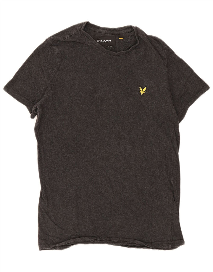 Tricou pentru bărbați Lyle & Scott Top mic din bumbac gri