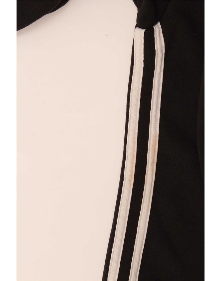 Pulover supradimensionat pentru femei Adidas UK 10 Mic negru Colorblock