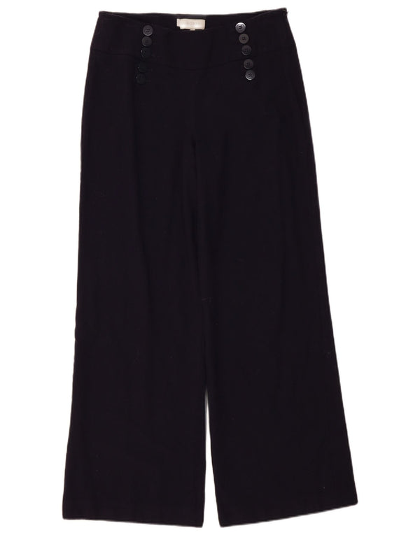 Pantaloni casual Hobbs pentru femei cu talie înaltă UK 12 Medium W32 L30 Bleumarin