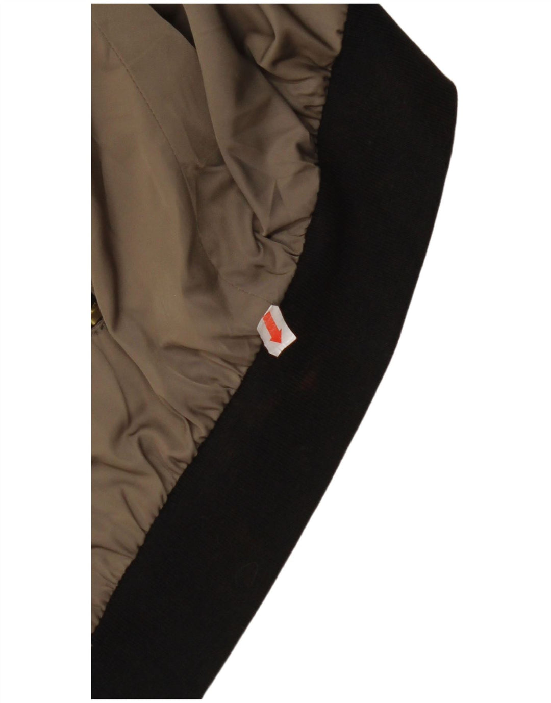 Jachetă bomber supradimensionată pentru femei ZARA UK 10 mic verde bumbac