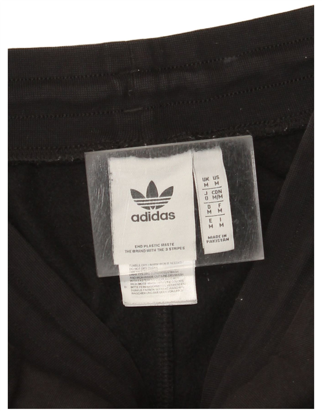 Pantaloni de trening pentru femei ADIDAS Joggeri UK 14 Bumbac mediu negru