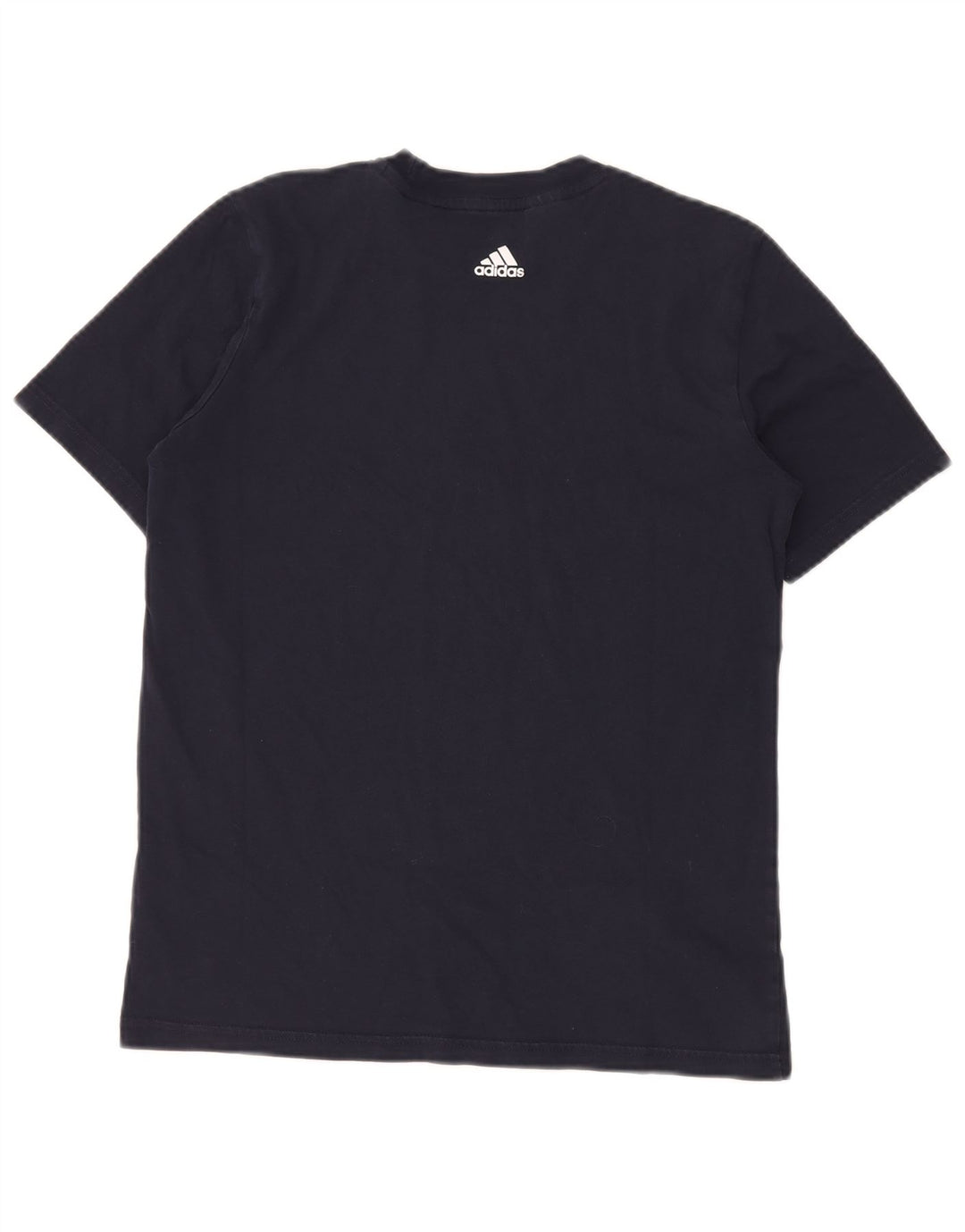 Tricou grafic pentru băieți ADIDAS Top 13-14 ani Bumbac bleumarin