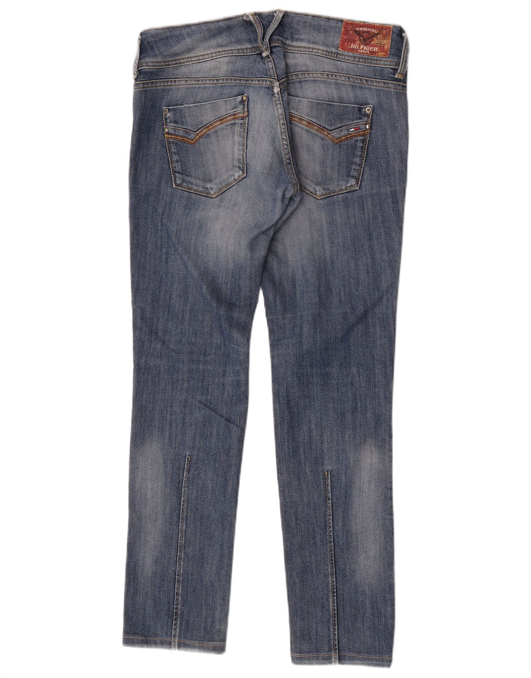 Blugi slim pentru femei Tommy Hilfiger W30 L29 bumbac albastru