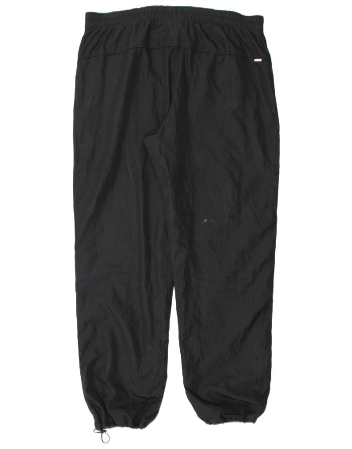 Pantaloni de trening pentru bărbați ADIDAS Pantaloni de jogging, mari, negru, poliester