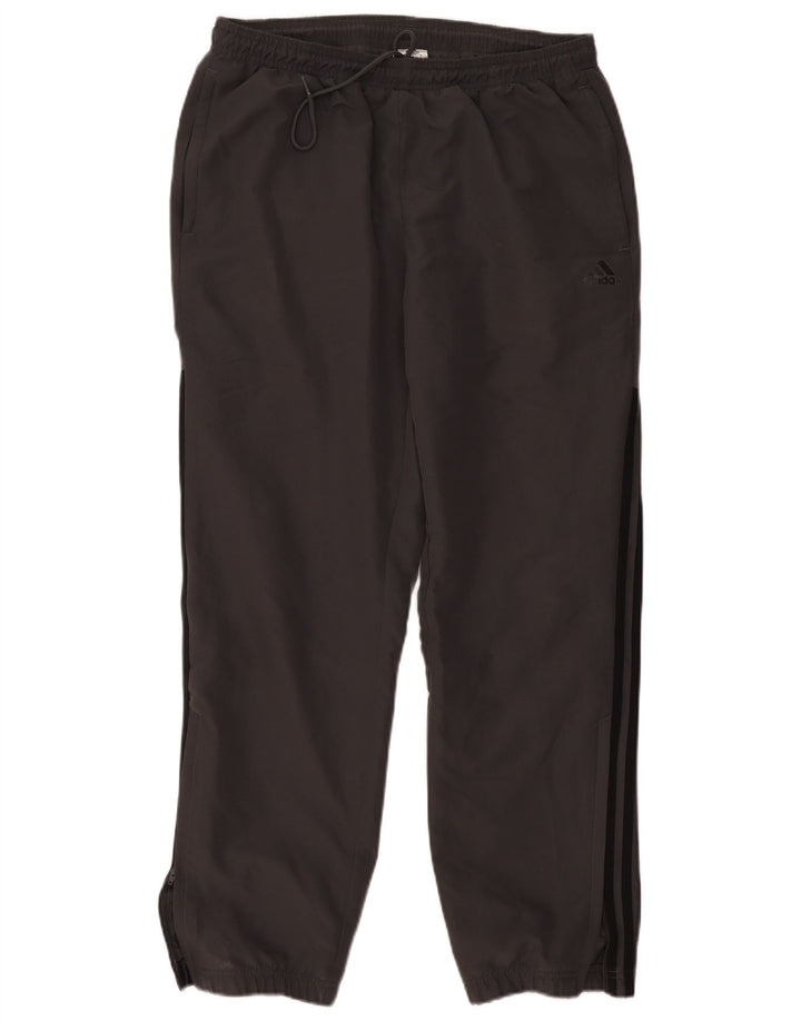 Pantaloni de trening ADIDAS pentru bărbați Joggeri mari, gri, poliester