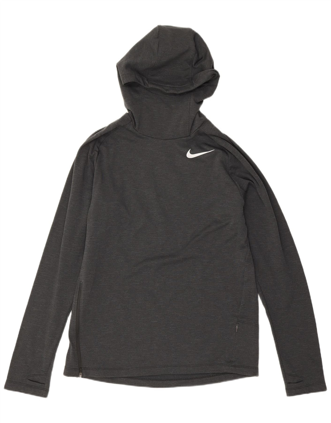 Pulover Nike Dri Fit pentru bărbați, poliester mediu negru