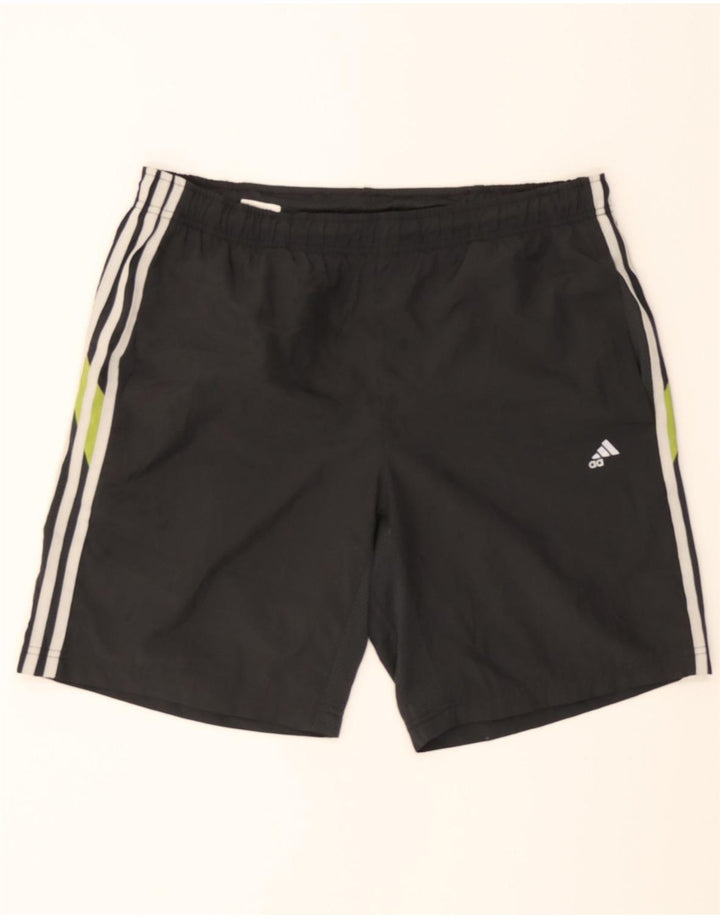 ADIDAS Mens Clima 365 Sport Shorts Medium  Black Polyester Vintage Adidas and Second-Hand Adidas from Messina Hembry 