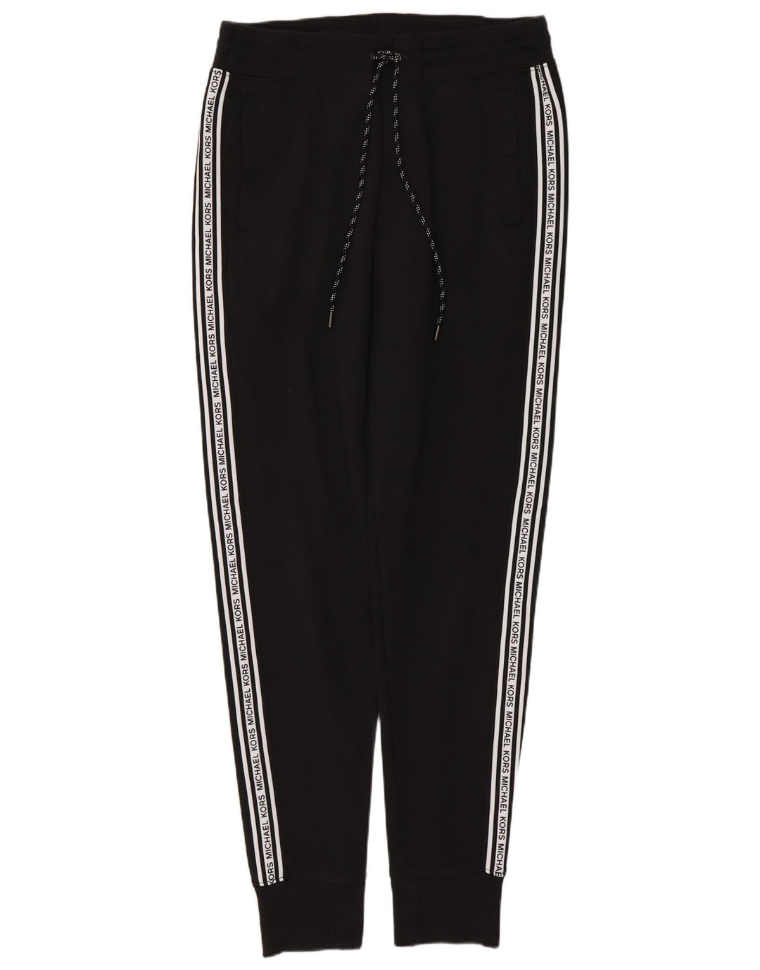 MICHAEL KORS Pantaloni de trening grafic pentru bărbați Pantaloni de jogging Bumbac negru mic