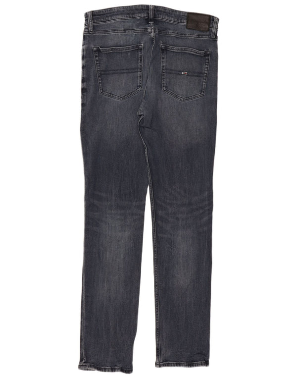 Blugi drepti pentru bărbați Tommy Hilfiger Ryan W34 L34 bumbac bleumarin