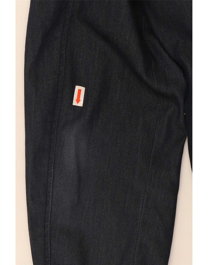 Zara Mens Bomber Jacket UK 38 Medium Bleumarin Blue