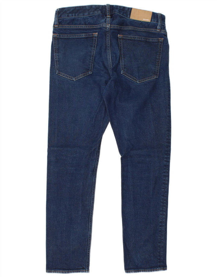 BONOBOS Blugi slim, cu croiala, L30 L27 Albastru