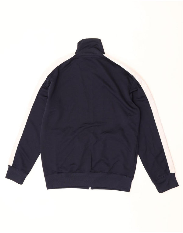 Trening pentru bărbați Zara Jachetă de top, mică, albastru bleumarin, poliester color bloc