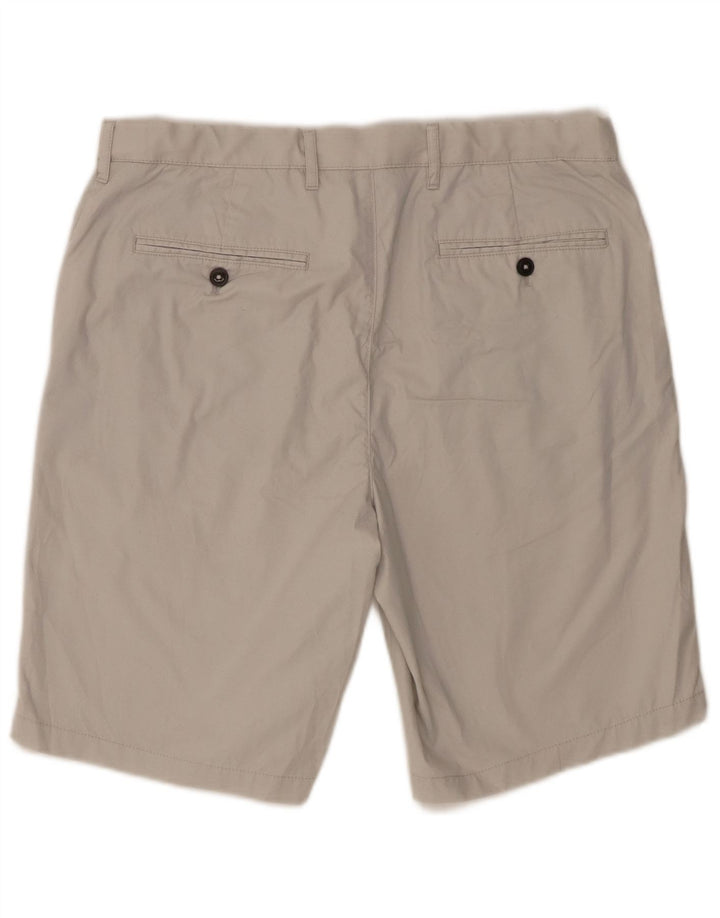 Pantaloni scurți chino pentru bărbați Marks & Spencer W34, mari, bej, bumbac