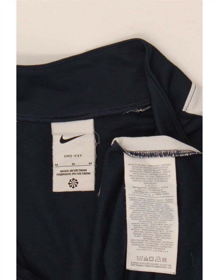 Trening pentru bărbați Nike Dri Fit Pullover Top, mediu, bleumarin, color block