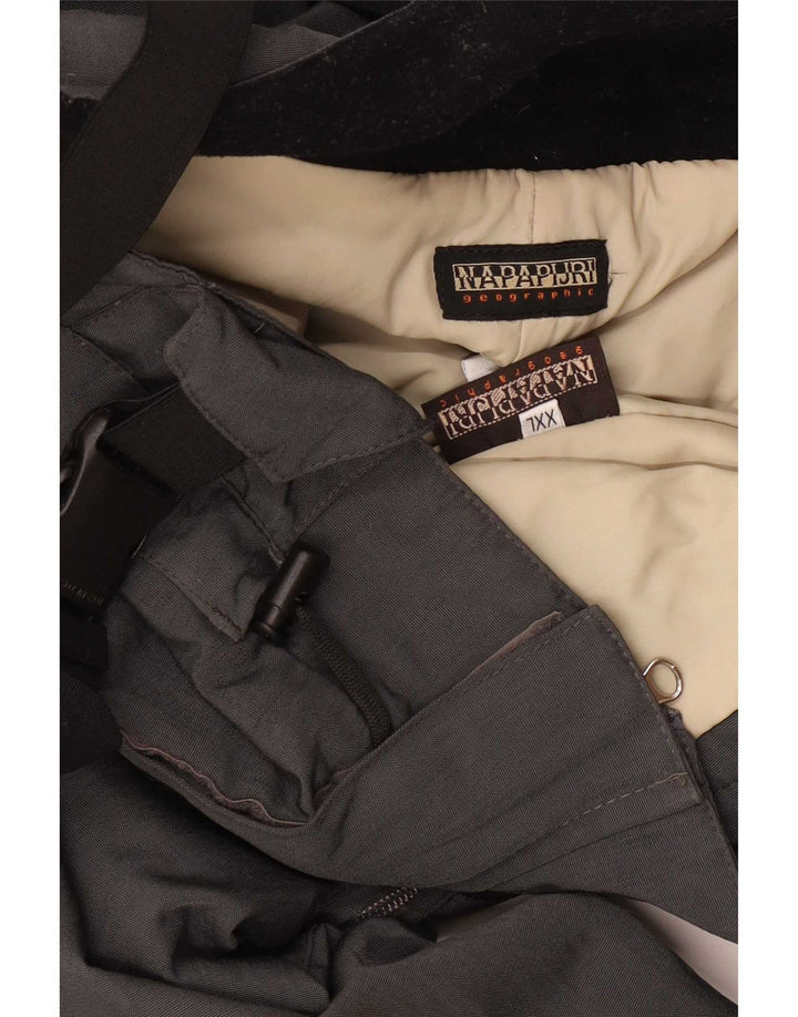 Pantaloni de schi Napapijri pentru bărbați, 2XL, gri poliamidă