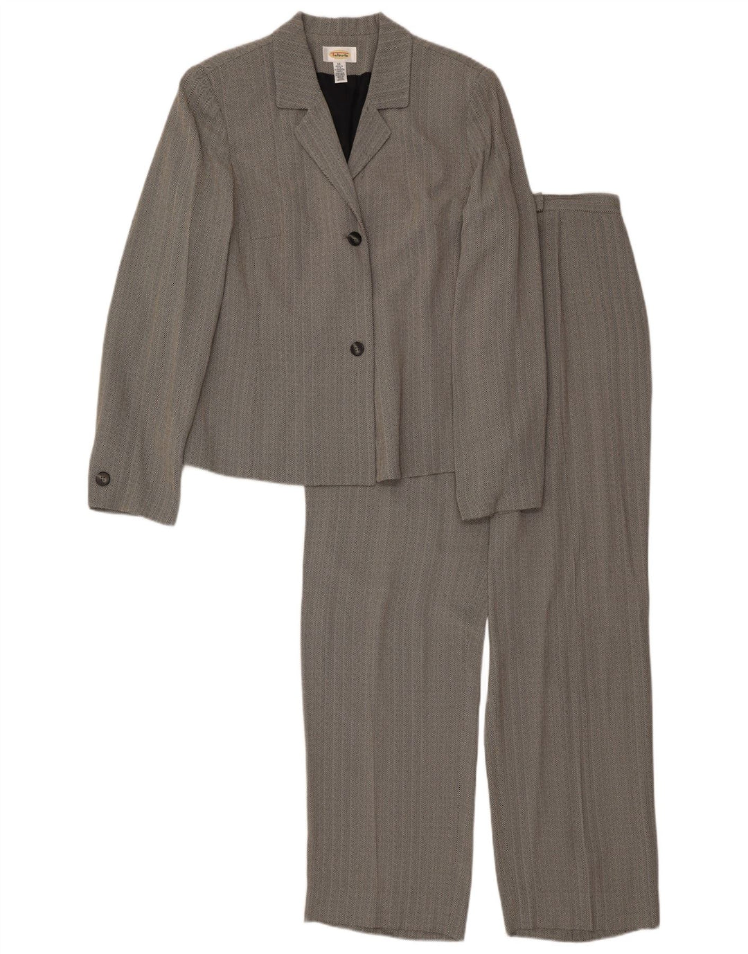 Set de 2 bucăți pentru femei Talbots, 2 nasturi, UK 16, mare, L34, L30, gri, oase