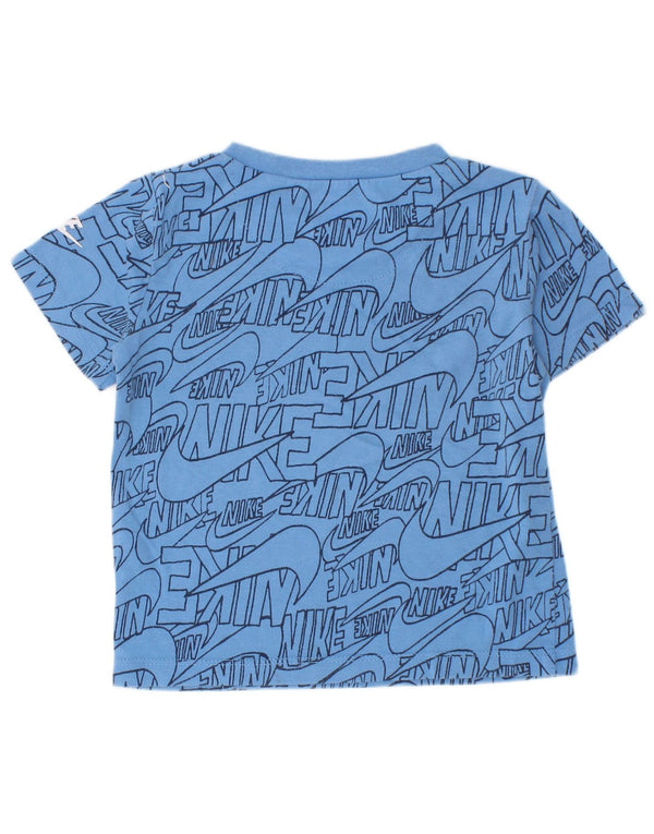 Tricou grafic Nike pentru bebelusi, 18-24 luni, albastru