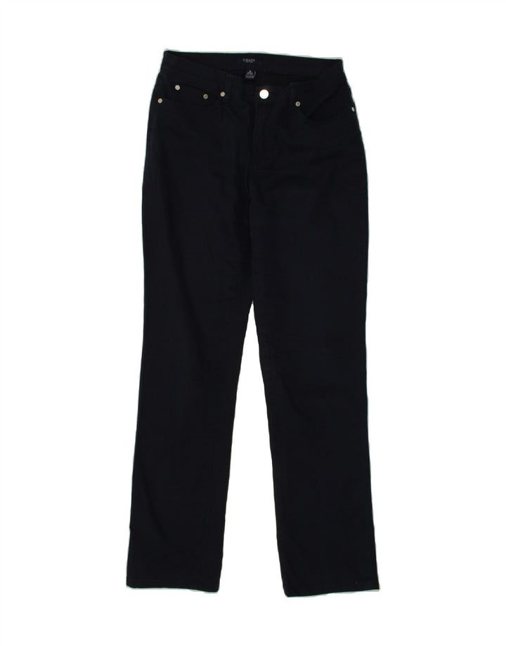 CHAPS Womens Slim Jeans US 8 Medium W32 L31 Navy Blue Cotton Vintage Chaps and Second-Hand Chaps from Messina Hembry 