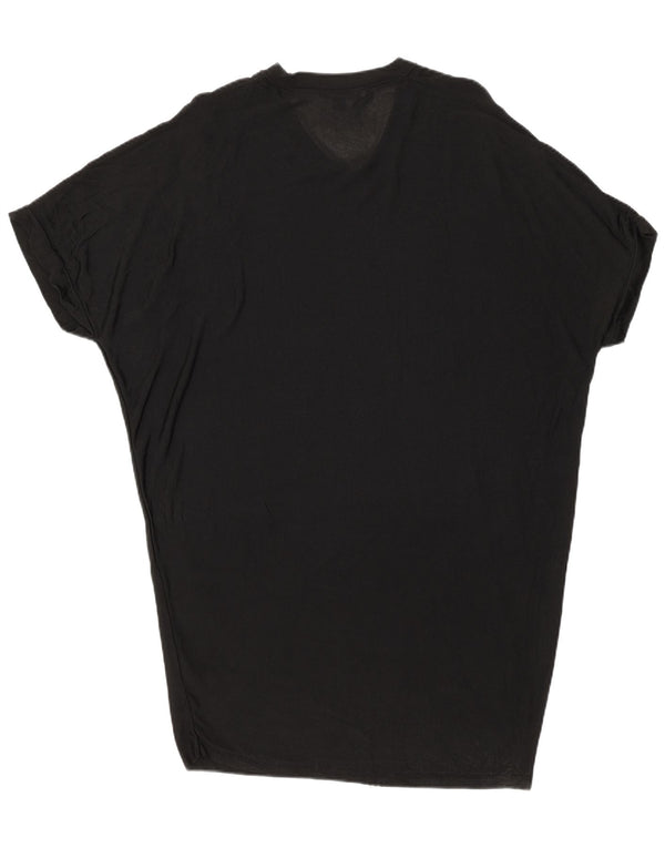 Rochie Cort supradimensionată pentru femei Cos UK 10 Small Black Viscose