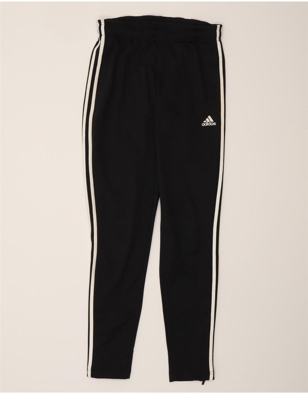 Pantaloni de trening ADIDAS pentru bărbați, poliester negru mic
