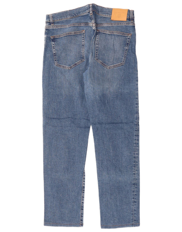 GANT Blugi drepti pentru femei W32 L29 Bumbac albastru