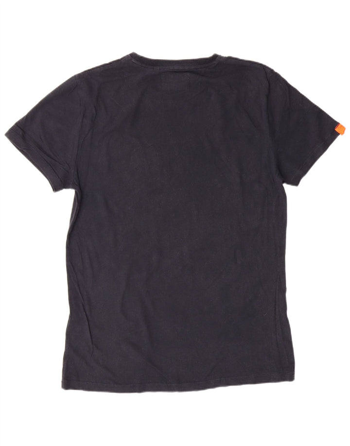 Tricou SUPERDRY pentru bărbați Top mare, negru, bumbac, clasic