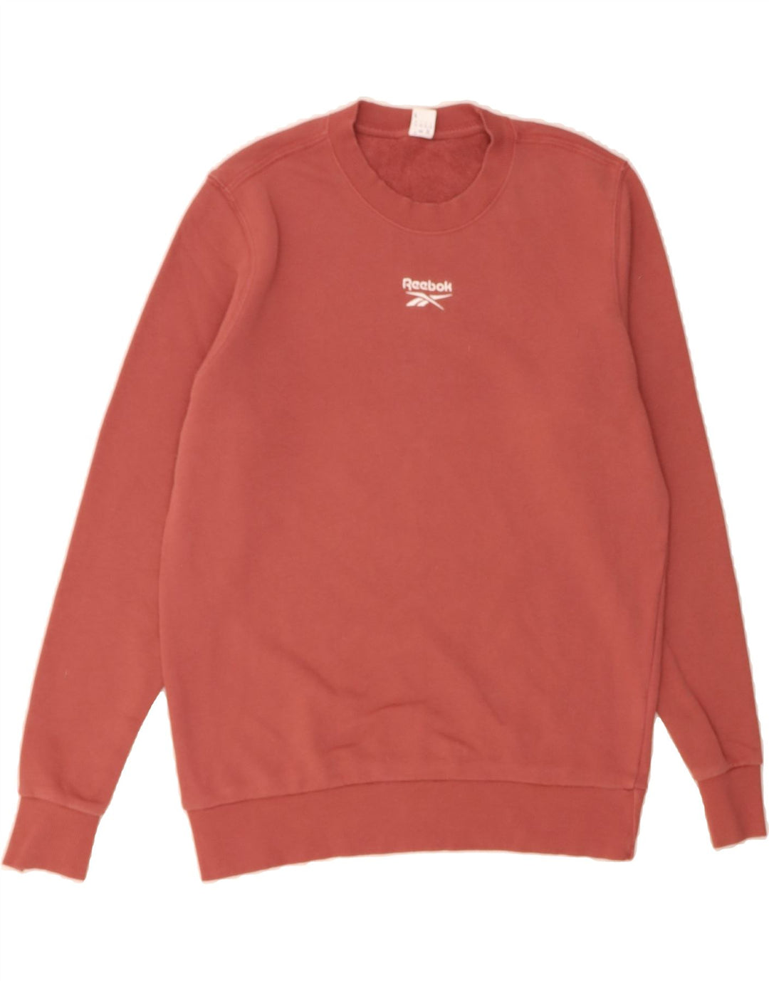 REEBOK Womens Sweatshirt Jumper UK 16/18 Large Maroon Cotton Vintage Reebok and Second-Hand Reebok from Messina Hembry 