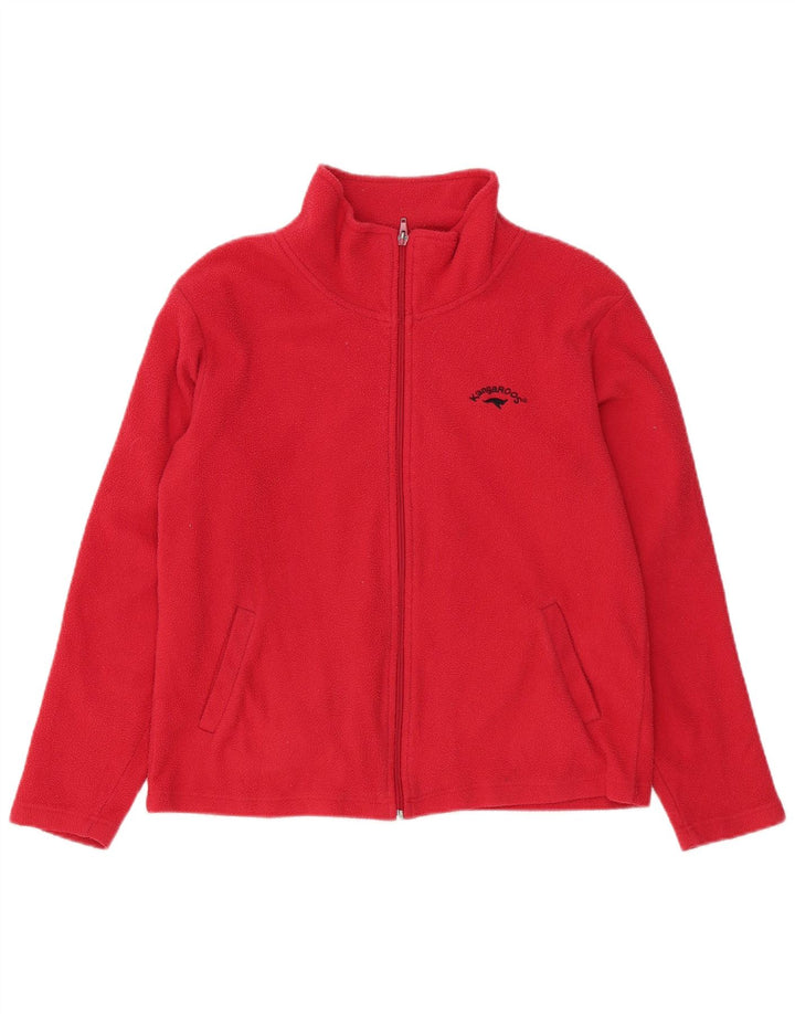 Jachetă fleece pentru femei Kangaroos UK 14 Medium Red