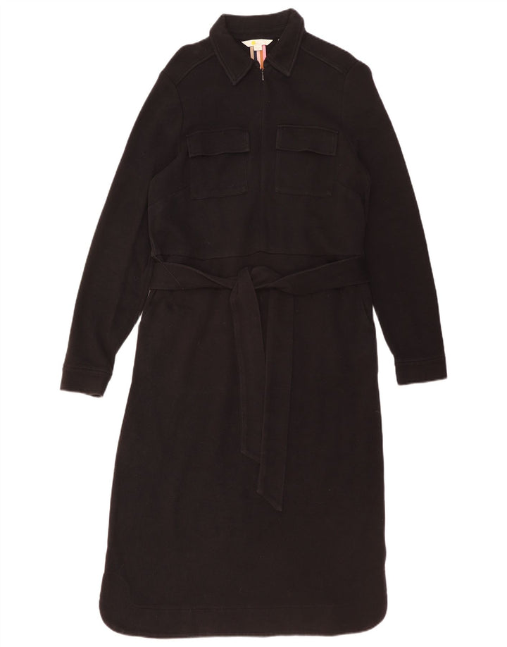 BODEN Rochie Jumper pentru Femei UK 14 Medium Negru Bumbac