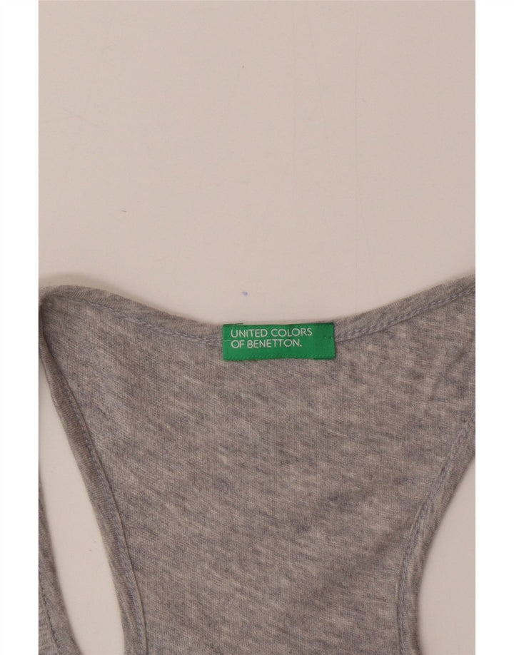 Vestă Benetton pentru femei UK 12 Medium Grey Flecked